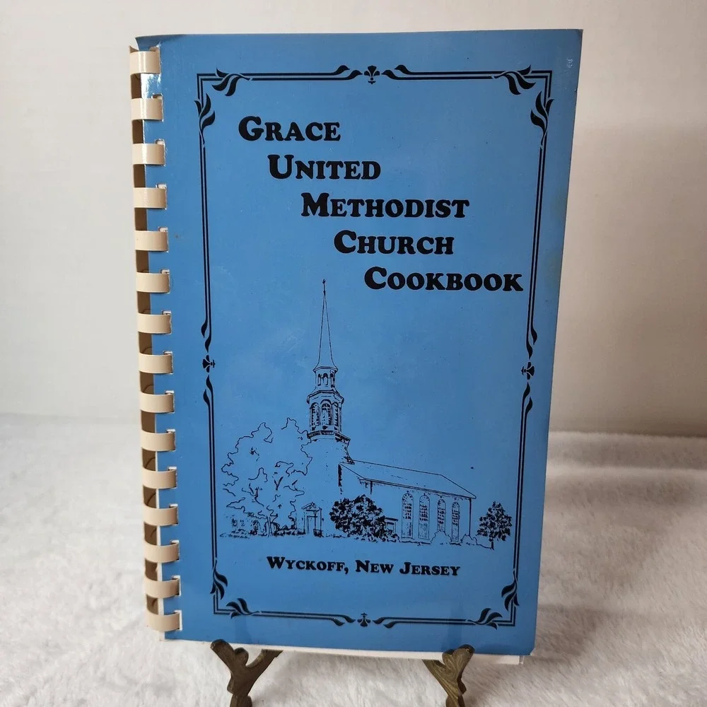 Grace United Methodist Church Cookbook  1998 Wyckoff New Jersey READ DESCRIPTION
